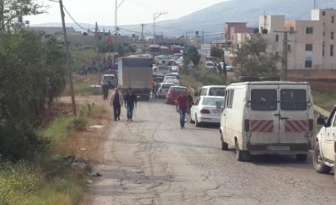 اغلاق شارع نابلس - الغور