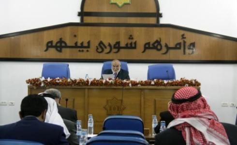 خلال جلسة المجلس التشريعي الخاصة