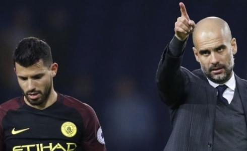 غوارديولا وصف اغويرو بأنه أحد أفضل اللاعبين في العالم