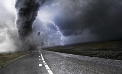 غيوم وامطار