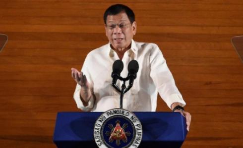 الرئيس الفيليبيني رودريغو دوتيرتي