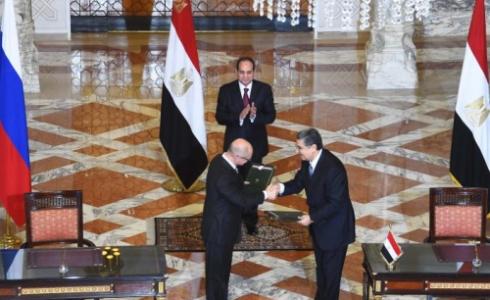 مصر وروسيا توقعان اتفاقية لبناء محطة نووية
