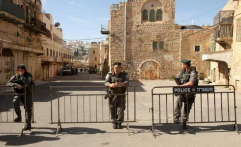 الجيش الإسرائيلي يغلق الحرم الإبراهيمي/ أرشيفية