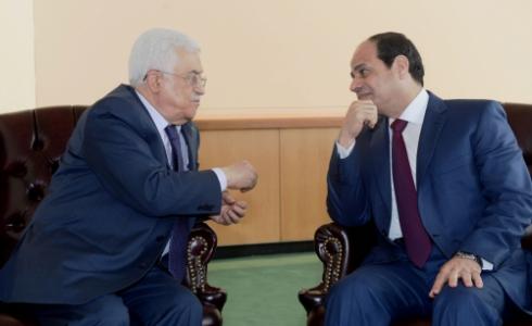 الرئيس عباس ونظيره المصري