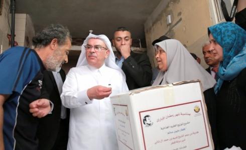 السفير القطري محمد العمادي في غزة