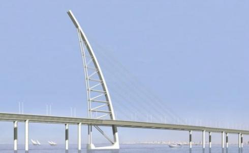 جسر الشيخ جابر الاحمد بالكويت 