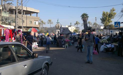 وفاة مواطن في سوق دير البلح