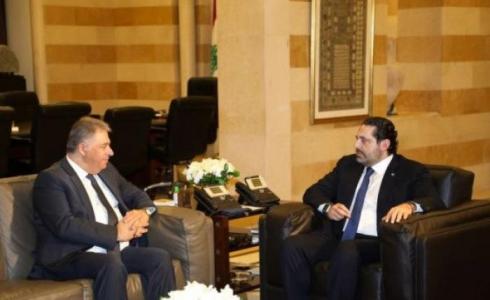  دبور والحريري في لقاء حول أخر التطورات الفلسطينية 