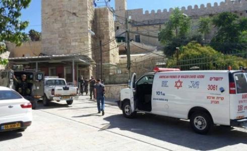 مكان استشهاد السيدة الفلسطينية