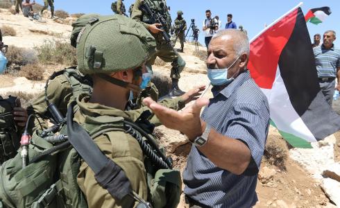 الاحتلال يخطر بهدم منازل- أرشيفية