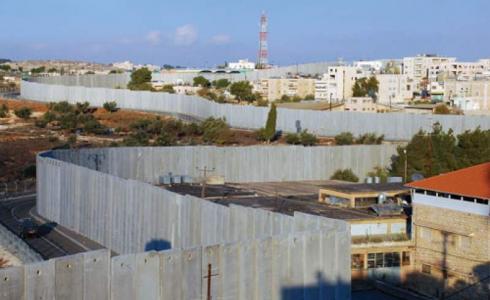 جدار الفصل العنصري في الضفة الغربية - توضيحية