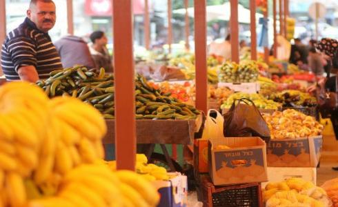 أحد الأسواق الفلسطينية