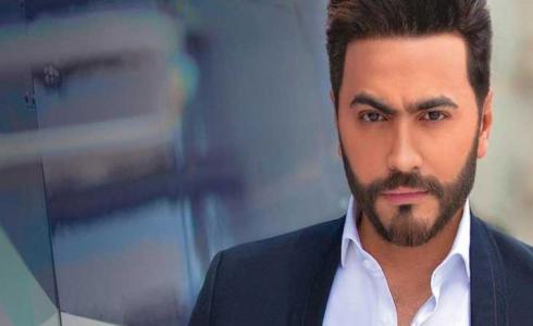 النجم المصري تامر حسني