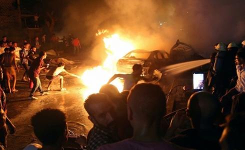 انفجار أمام معهد الأورام في مصر