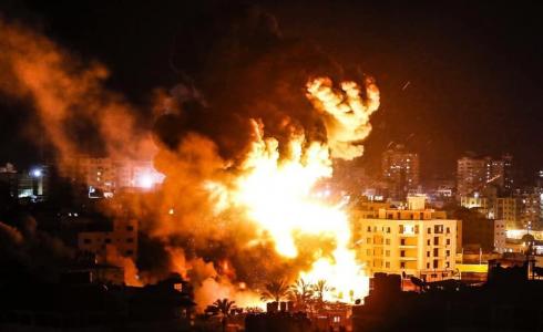 قصف غزة - أرشيفية