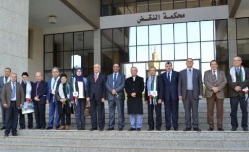 المستشار أحمد براك مع وفد النيابة العامة 