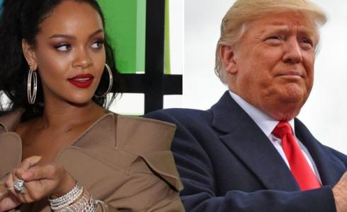 دونالد ترامب وريهانا