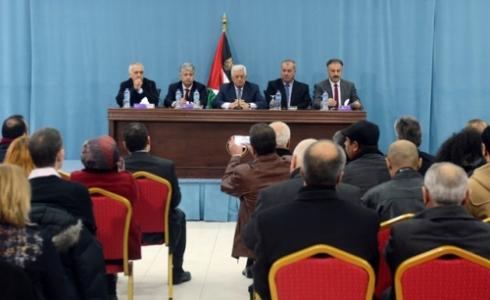 الرئيس خلال لقائه ممثلي وسائل الإعلام العربية داخل إسرائيل