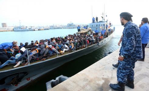 تهريب البشر في ليبيا - توضحية