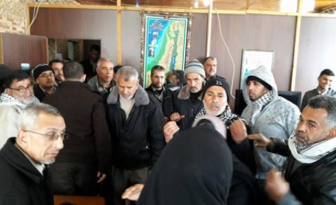 صورة من اقتحام مقر تلفزيون فلسطين