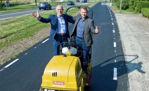 هولندا تدور النفايات لتعبيد الطرق!