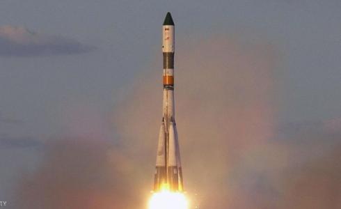 الصاروخ الروسي ينطلق من محطته في كازاخستان