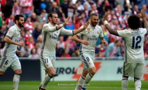 لقطة من المباراة