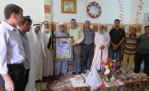 وفد من لجنة التواصل الجماهيري