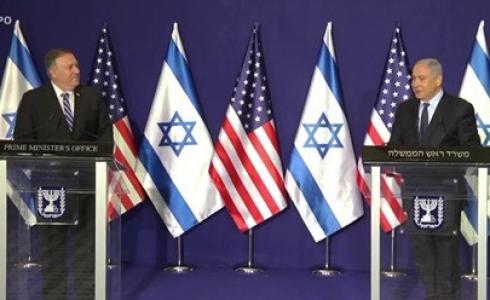 نتنياهو مع مايك بومبيو