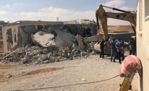 هدم منزل في كسيفة