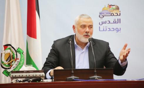 اسماعيل هنية - رئيس المكتب السياسي لحركة حماس