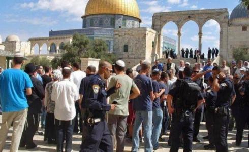 مستوطنون يستأنفون اقتحاماتهم الاستفزازية للأقصى