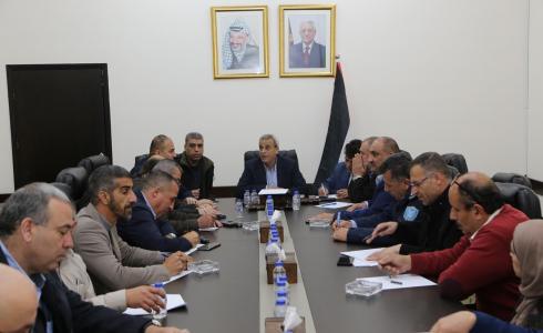 اجتماع للمجلس التنفيذي بقلقيلية