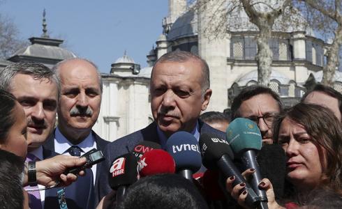 الرئيس التركي رجب طيب أردوغان