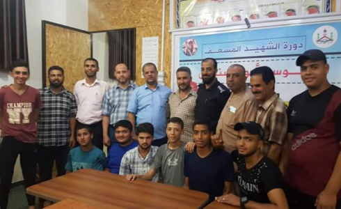 الدفاع المدني يخرج دورة