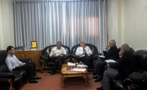 اجتماع وزارة الاقتصاد مع سلطة النقد