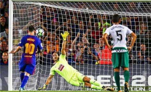 جانب من المباراة