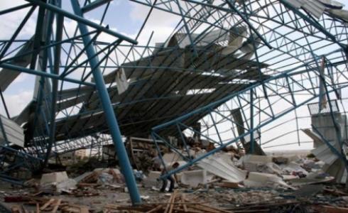 منشأة اقتصادية مدمرة -ارشيف-