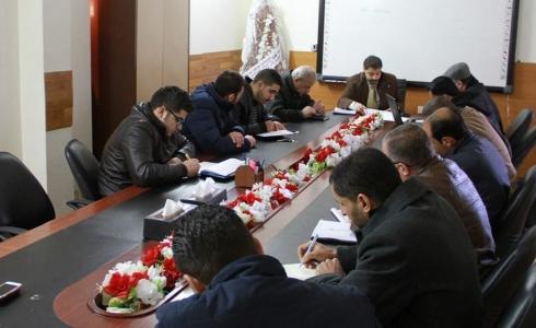 خلال اجتماع اللجنة القطرية