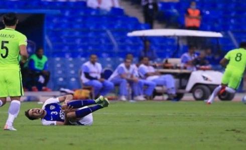 اصابة كارلوس إدواردو لاعب نادي الهلال