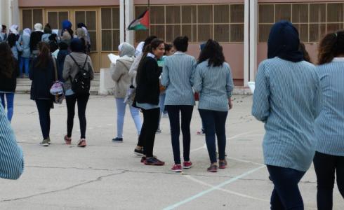 اغلاق مدرستين وشعبة صفية في نابلس