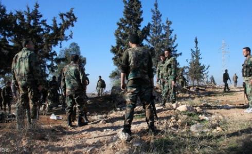 مقاتلون من فصيل أحرار الشام المعارض