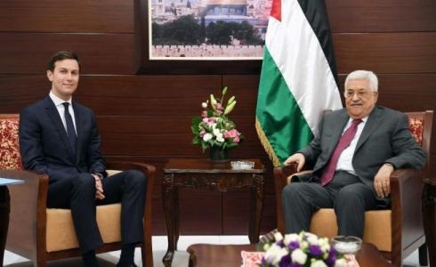 الرئيس عباس وكوشنر