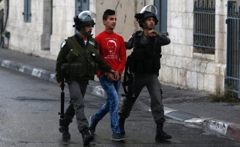 اعتقال فلسطيني بالضفة
