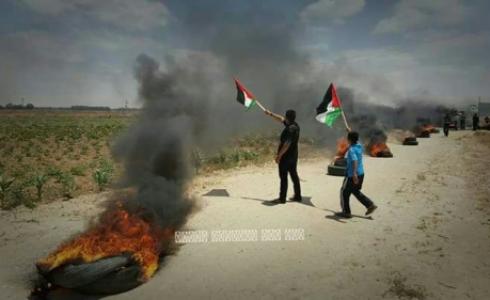 الحدود الشرقية -غزة-