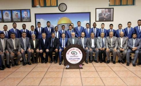 هنية وأبطال خدمات رفح