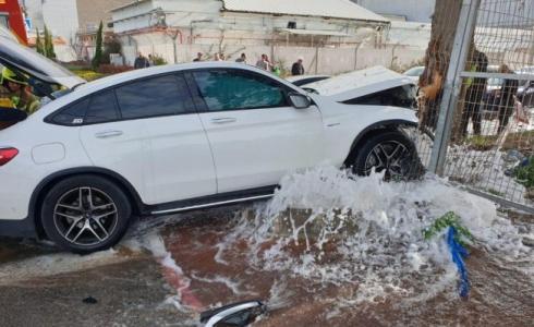 من مكان الحادث بعكا، اليوم