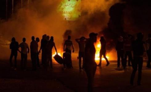 مواجهات بين شبان فلسطينيين وقوات الاحتلال -ارشيف-