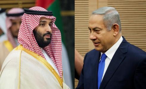 بنيامين نتنياهو وولي عهد السعودية محمد بن سلمان