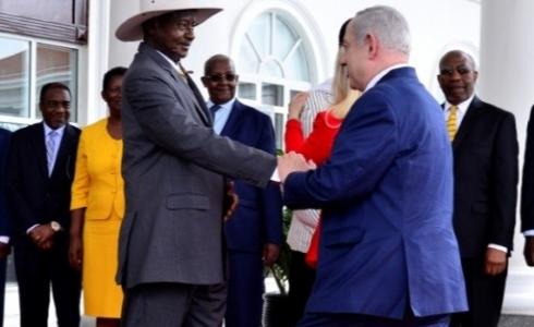 من زيارة نتنياهو الى اوغندا 